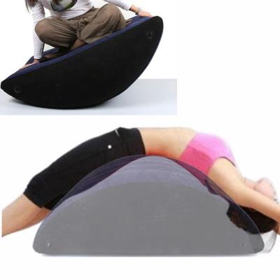 China Modern Inflatable Yoga Repair Cervical Cushion Mat Home Outdoor Balance Exercise Sofa Furniture Lumbar Spine Fitness Pillow for sale