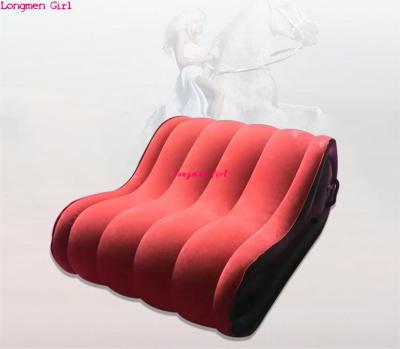 China Large Sofa Bed For Adult Couple Modern Foldable Inflatable Outdoor Recliner Furniture Garden Beach Play Sofas With Arms for sale