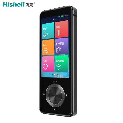 China Multi-Language Portable Wifi Camera Offline Intelligent Simultaneous Translation Voice Translator for sale