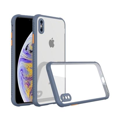 China Transparent TPU+PC Clear Cell Phone Case PC+TPU Phone Case, Well Made, Suitable For iPhone Xs Max for sale