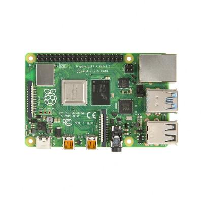 China WiFi 802.11b/g/n Raspberry Pi 4 Model 4B BCM2711 Quad-core Cortex-A72 1.5GHz 4GB RAM with Dual Band WIFI Support POE for sale