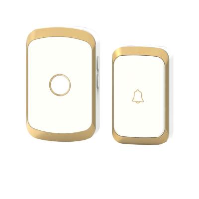 China Modern Wireless Waterproof Doorbell Range US EU UK AU Plug Home Intelligent Door Bell Chime 1 2 Button 1 2 3 Receiver for sale