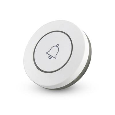 China Stock 100% brand new and high quality New Wireless Doorbell Button Paste Type Home Safety Emergency Call Button Burglar Alarm System Anti-Theft Accessory Ring Button for sale