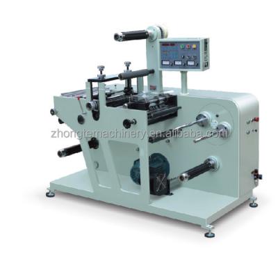 China Hot Sell Shops Printing Self Adhesive Label Label Automatic Rotary Die Cutter And Slitter Machine for sale