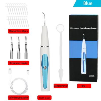 China Professional ultrasonic teeth whitening dental scaler with IPX7 waterproof grade for home use teeth whitening for sale