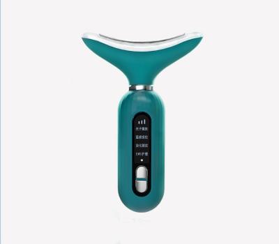 China Electric neck face care beauty instrument for lifting and removing wrinkle with EMS USB charging for sale