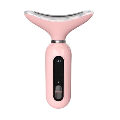 China Professional home use neck lifting care device with positive and negative ions and EMS for neck beauty for sale