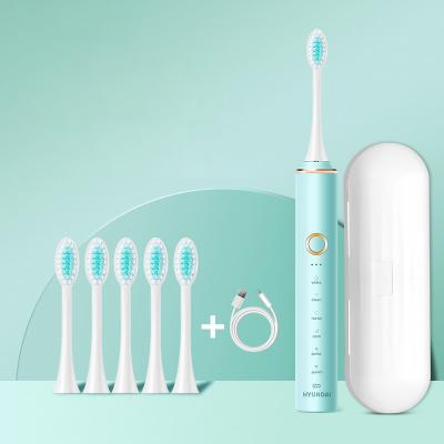 China Sonic electric toothbrush DuPont bristle head is soft to protect gum health with high-frequency pulse for sale