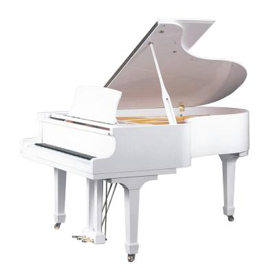 China New 88 Key Mechanical Grand Wooden Style White Grand Piano for sale