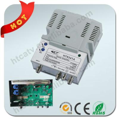 China Yuyao Isolation Indoor Cable TV OEM House CATV Amplifier For Sale HT9341A for sale