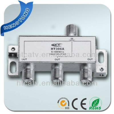 China Chinese CATV RF 5-1000MHz 3 Way Splitter HT306A for sale