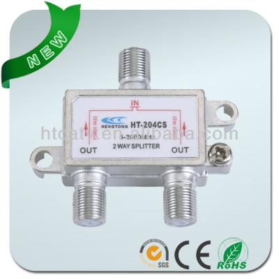 China Hengtong 2 Way SAT Ports All Power Pass Splitter For LNB HT204CS for sale