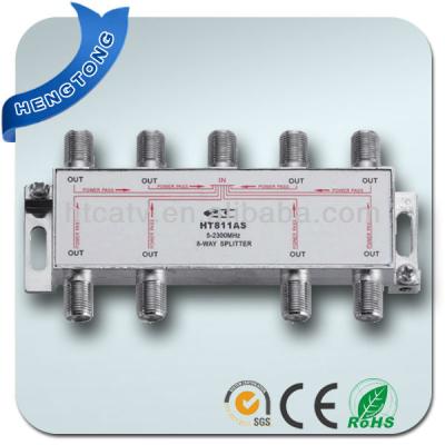 China 5-2300MHz copper in door satellite splitter for sale