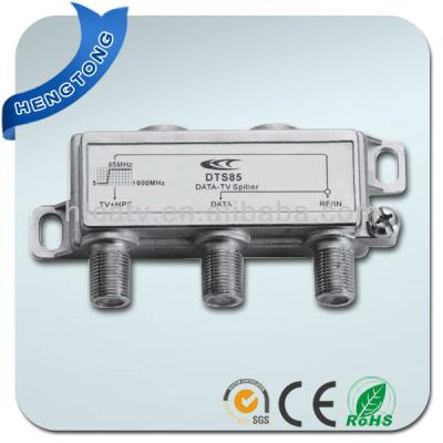 China CATV Data TV Splitter Connecting to DTS85 Cable Modem for sale