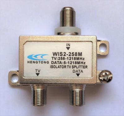 China 2-Ways Divider with Galvanic Isolator + WIS2-258M Isolator High Pass Filter Divider for sale