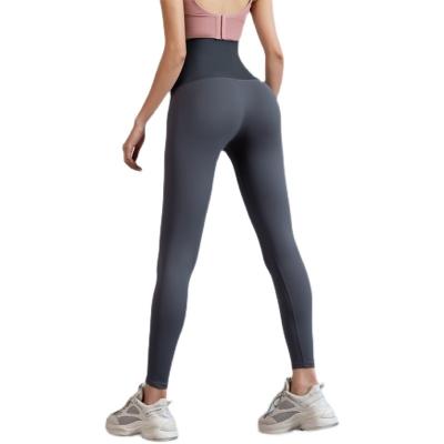 China 2022 New Breathable Women Butt Lifter Tuck Waist Gym Legging Sport Tummy Workout Gaiters Body Shape Shaping Yoga Gaiters Pants for sale