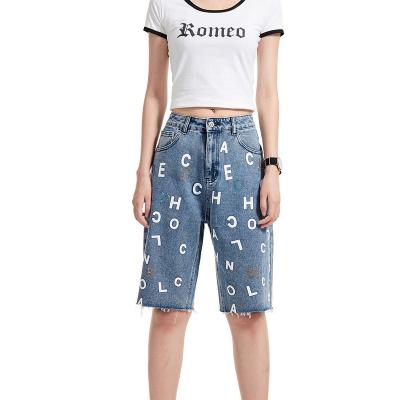 China Summer Europe Style Fashion Blue Jeans Ladies Viable Denim Shorts For Women for sale