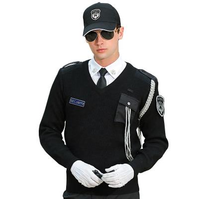 China Custom Made German Swearter Guard Tops Selling Factory Airport Hotel Security Uniform Uniform for sale