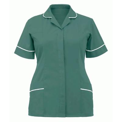 China Wholesale Price Manufacture Medical Women Anti-pilling Tops Short Sleeve Scrub Uniforms for sale