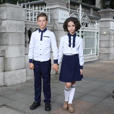 China School Clothes For Student Custom Made Japanese Pattern Girl Kindergarten School Uniform Shirts Costume for sale