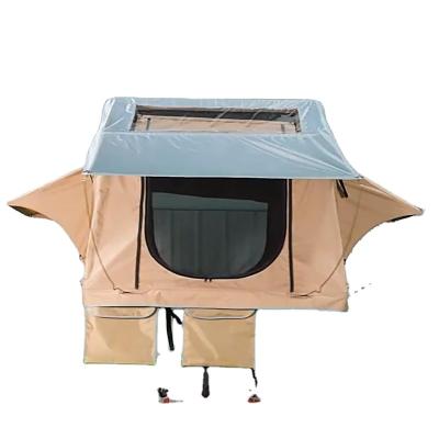 China Extended type 4wd motorhome roof tent car windproof soft roof top tent for sale