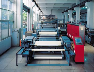 China De enige Productielijn van de het Afgietselfilm van de Laag Multi-Layer Co-extrusie, de Plastic Machine van de Filmextruder Te koop