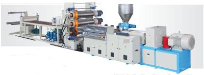 China Multi Color Plastic Extrusion Machine Decorative Pvc Wall Panel Extrusion Line for sale