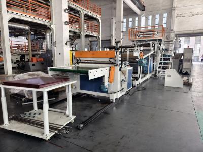 China Three Layers PC ABS Luggage Trolley Case Sheet Extrusion Machine for sale