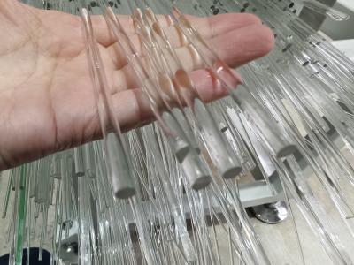 중국 CE 단일 나사 추출기 기계 맑은 아크릴 막대 스틱 막대 생산 라인 판매용
