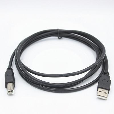 China Plug and play 1.5M BLACK electronics products factory production USB2.0 A to USB B printer cable for sale