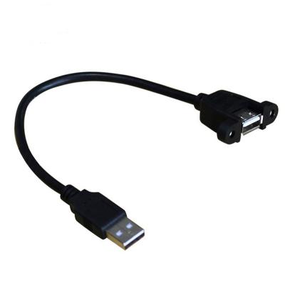 China Hot Selling Automotive China Voltage 100v Rated Usb Cables With Screw Mount Srew Usb Wire Harnesses for sale