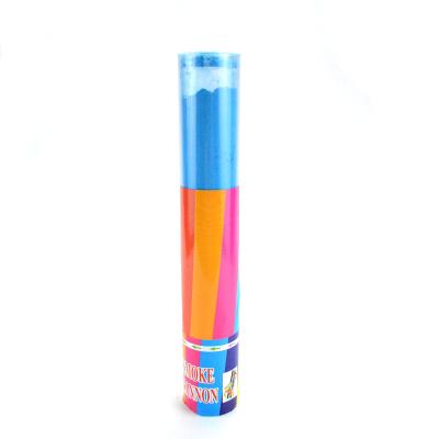 China Blue Twist Holi Powder Festival No Firework Confetti Shooter For Party for sale