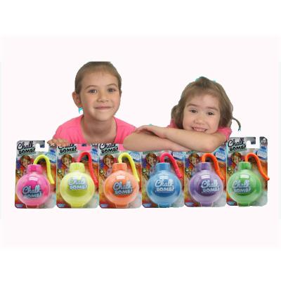 China Hot Selling Novelty Toys Chalk Bomb For Christmas Celebration With Six Colors for sale