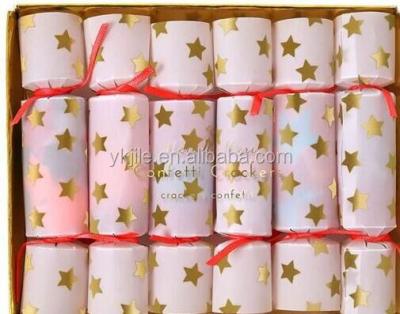 China Tissue Wedding Party Decoration Push Pop Circle Paper Confetti for sale