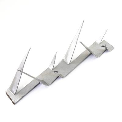 China Disposable Large Size Anti Climb Safety Razor Wall Spikes for sale