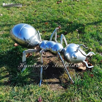 China China Animal Garden Ant Insect Modern Contemporary Outdoor Stainless Steel Special Sculpture for sale