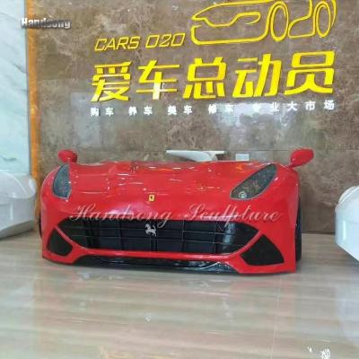 China China Indoor Public Model Car Sculpture Small And Medium Sculpture Fiberglass Glass Steel Sculpture for sale