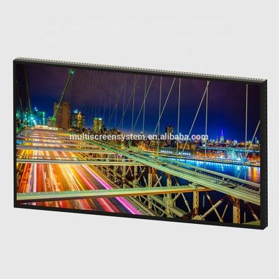 China EKAA Indoor 55 Inch IP 66 2500 Nits Outdoor LCD Advertising Screen TV Wall Mounted LCD Poster for sale