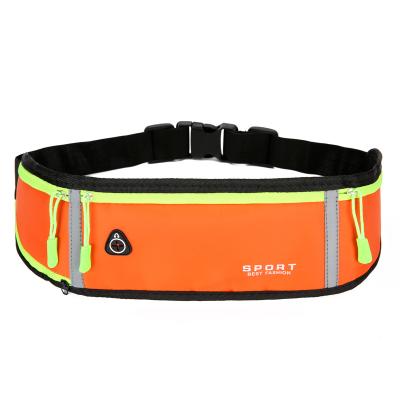 China Outdoor Neoprene Water Proof Running Waist Bag Waist Bag Waterproof Fanny Pack With Water Bottle Waterproof Hike Recycling Holder for sale