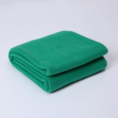 China PORTABLE 100% Polyester Antipilling Fleece Throw Custom Promotional Blankets for sale