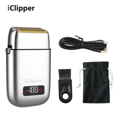 China Hair Shaver IClipper-TX2 USB Rechargeable Electric Shaver for Bald Men Haircut and Beard Removal Hair Razor for sale