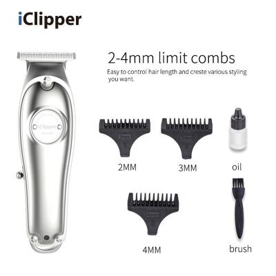 China iClipper-I8 Outdoor Hot Wholesale Hair Salon Hair Trimmer Professional Hair Trimmer Barber Machines for sale