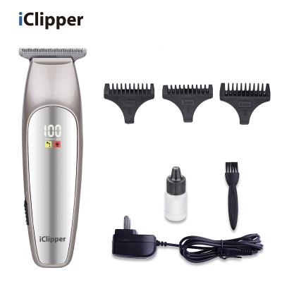 China Commercial Personal IClipper-M2S Cordless Men's Shaving Machine Rechargeable Hair Trimmer Beard Trimmer for sale