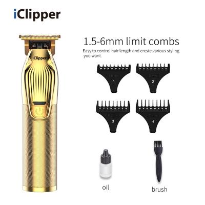 China iClipper-I31 Barber Shop Outdoor Use Electric Cordless Professional Clipper Hair Trimmer for sale