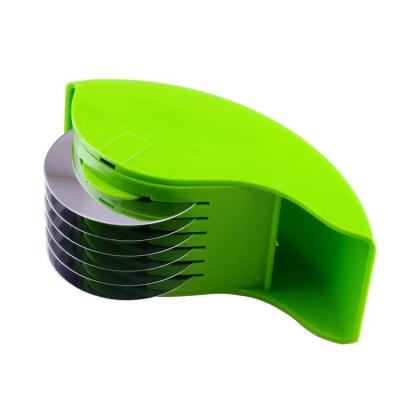 China Viable Kitchen Tools Garlic Presser Presser Onion Vegetable Chopper Garlic Mincer Slicer Dicer Grater Cutting Roller for sale