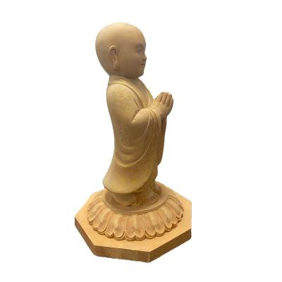 China Japan Export To Japan Handwork Wood Carving Buddha Statue for sale