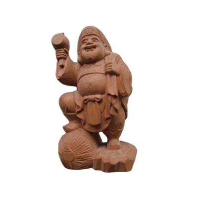 China Japan Handmade Wood Carving Japan Buddha Statue for sale