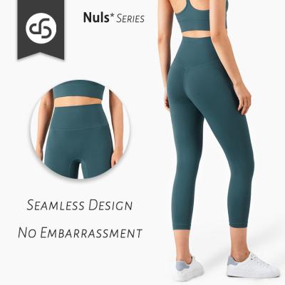 China Yoga Dummies Breathable Women Gaiters Tight Pants Crop Gaiters For Sports Workout Running High Waisted Seamless High Waist For Adults for sale