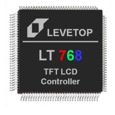 China Original Standrad Ready to Ship  Levetop  LT768x high-performance TFT-LCD  controllers 128Mb Display RAM for sale