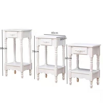 China Handmade hot wood side table modern style living room side table for sale